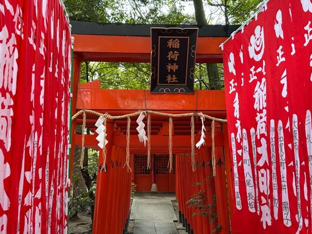 大阪府枚方市枚方上之町1-12 稲荷神社(意賀美神社)の写真2