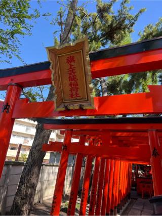 旗上芸能稲荷神社(阿部野神社)の参拝記録(⛩️🎠🐢まめ🐢🎠⛩️さん)