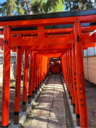 旗上芸能稲荷神社(阿部野神社)の参拝記録(⛩️🎠🐢まめ🐢🎠⛩️さん)
