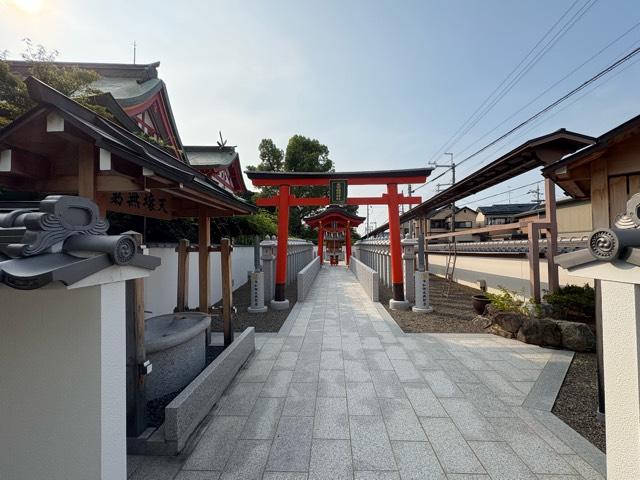 大阪府泉佐野市中庄834 大宮稲荷神社(奈加美神社境内末社)の写真3