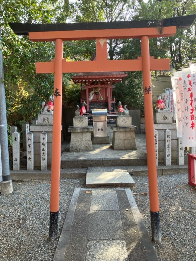 稲荷社(岸城神社)の参拝記録1