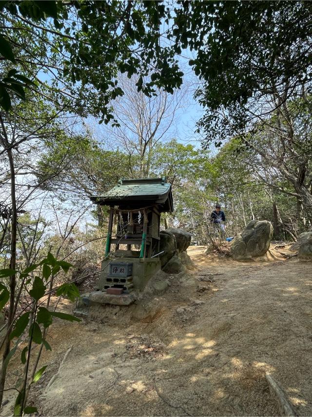 八龍王八箇石 (「大国見山」山頂神祠)の参拝記録2