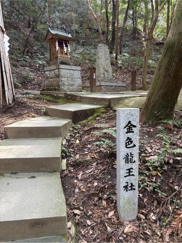 金色龍王社(星田妙見宮境内)の参拝記録2