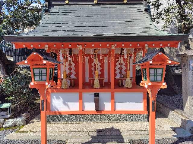 三社(大将軍八神社境内社)の参拝記録1