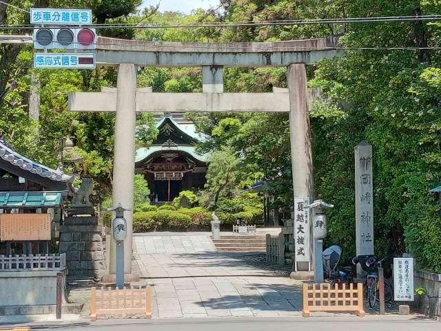 雨社(岡崎神社)の参拝記録2