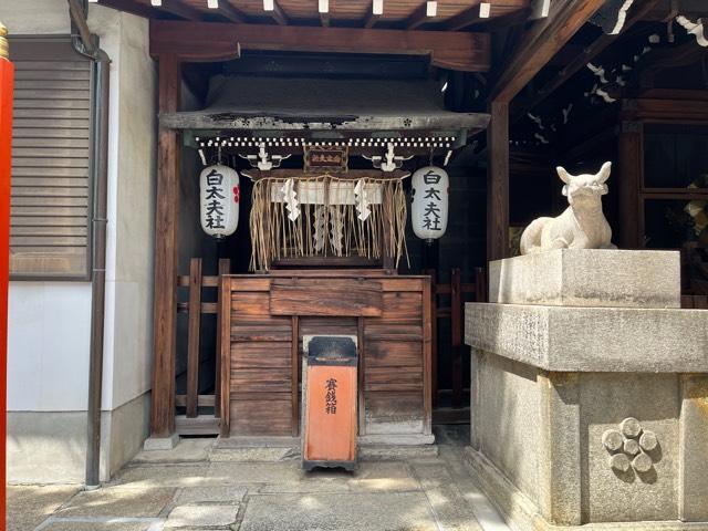 白太夫社(京都ゑびす神社)の参拝記録(忍さん)