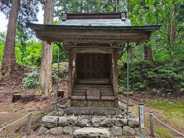 越南知社(平泉寺白山神社境内社)の参拝記録1
