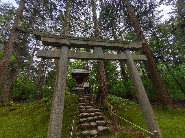 開山社(平泉寺白山神社境内社)の参拝記録2