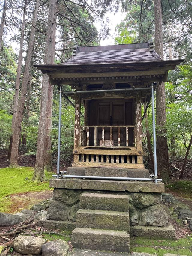 開山社(平泉寺白山神社境内社)の参拝記録3