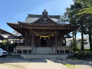 魚津八幡宮の参拝記録(二代目無宿さん)