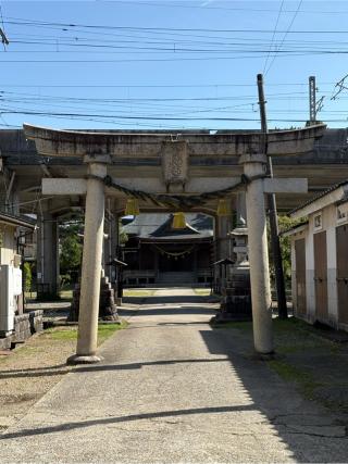 魚津八幡宮の参拝記録(二代目無宿さん)