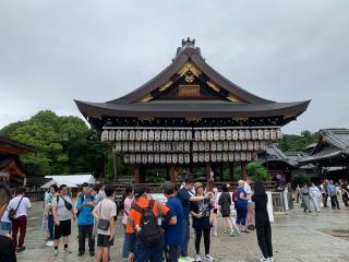 祖霊社(八坂神社)の参拝記録(パールホワイトさん)