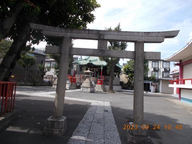 東京都大田区大森南３丁目２７－８ 浦守稲荷神社の写真3