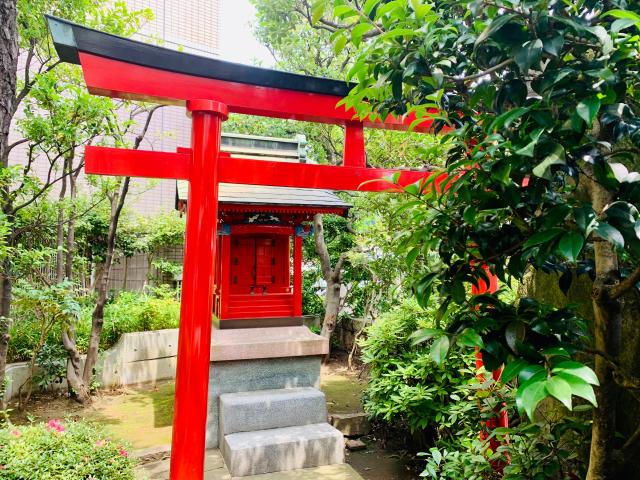 東京都世田谷区砧1-1 稲荷神社の写真1