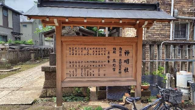 祖師谷神明社の参拝記録2