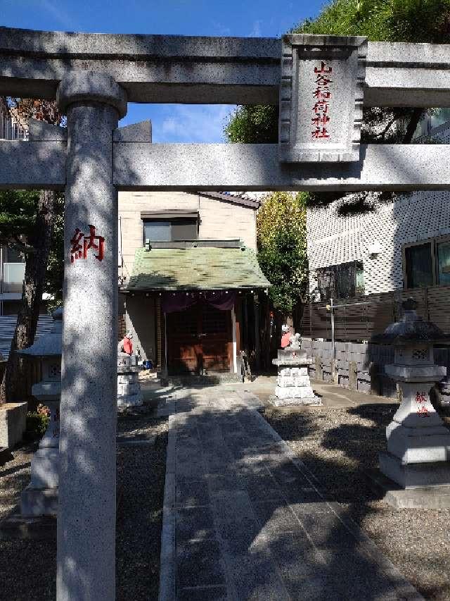 山谷稲荷神社の参拝記録(りゅうじさん)