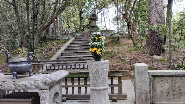 唐招提寺 開山御廟の参拝記録3