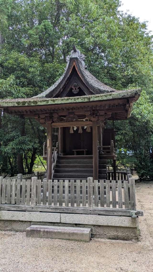 唐招提寺 弁天社の参拝記録3