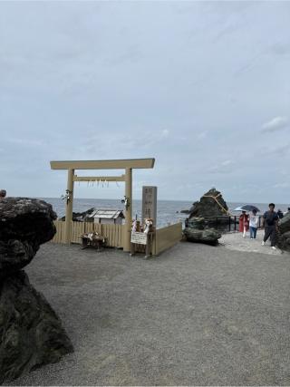 蛙岩(親子蛙)(二見興玉神社)の参拝記録(⛩️🐍🐢まめ🐢🐍⛩️さん)
