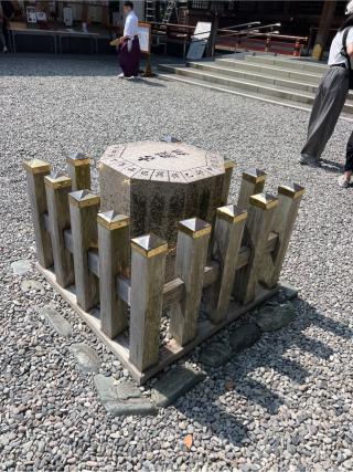 方位石=古殿地(猿田彦神社)の参拝記録(⛩️🎠🐢まめ🐢🎠⛩️さん)