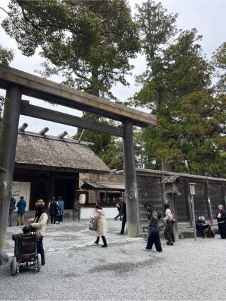 御饌殿(外宮)の参拝記録(⛩️🐍🐢まめ🐢🐍⛩️さん)