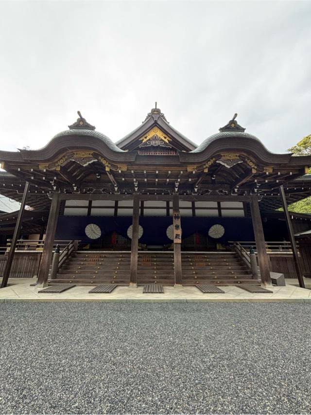 神楽殿(内宮)の参拝記録