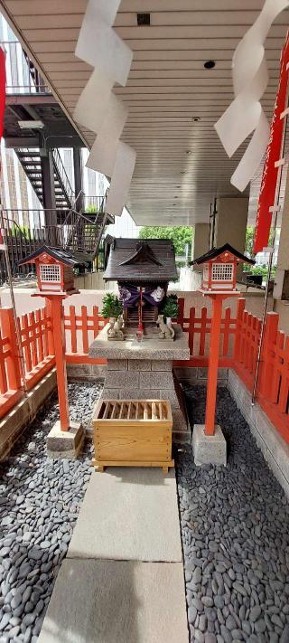 東劇波除稲荷神社の参拝記録(まーぼーさん)