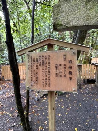 御船磐座（椿大神社内）の参拝記録(⛩️🎠🐢まめ🐢🎠⛩️さん)