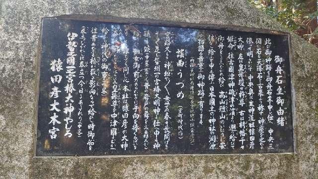 御船磐座（椿大神社内）の参拝記録4