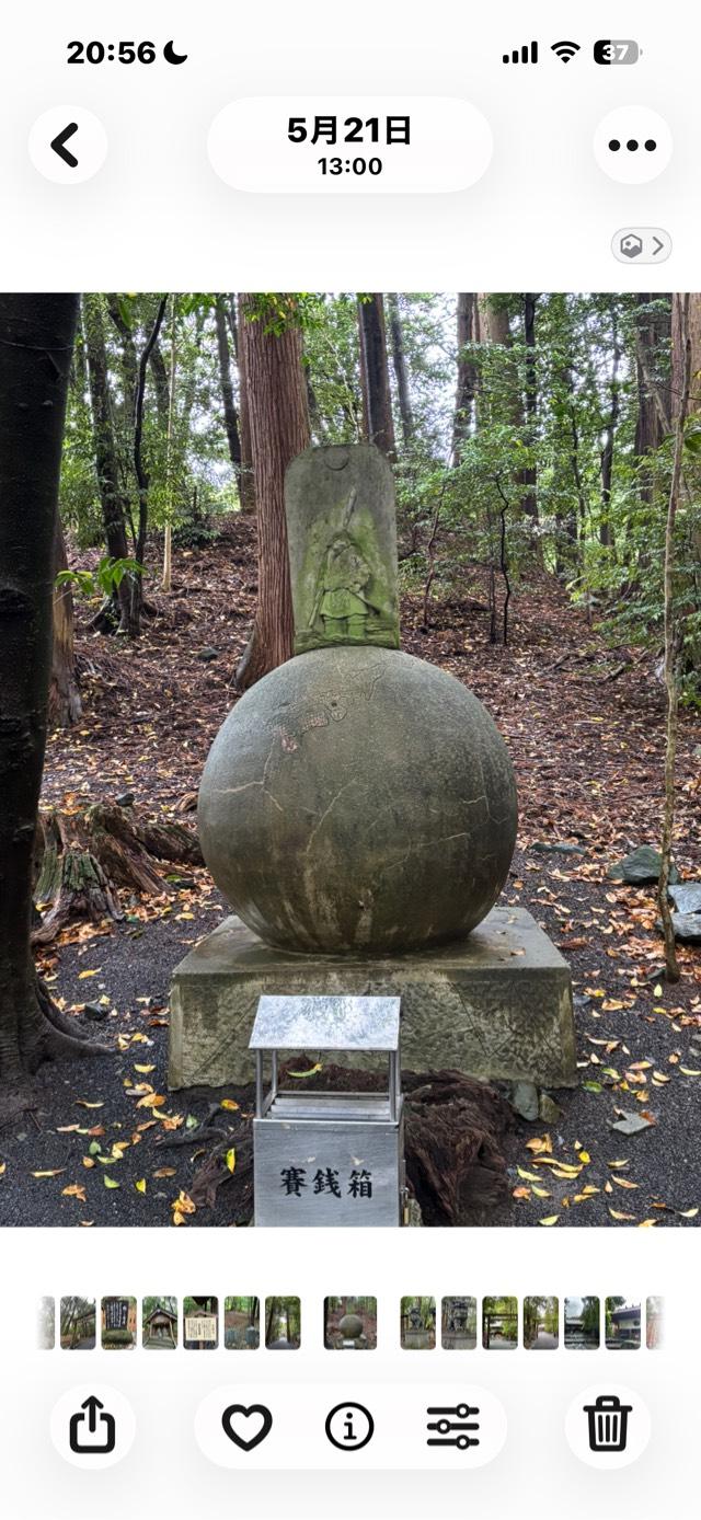 地球の玉 猿田彦大神(椿大神社内)の参拝記録