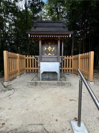 結社(敢國神社境内社)の参拝記録(こーちんさん)