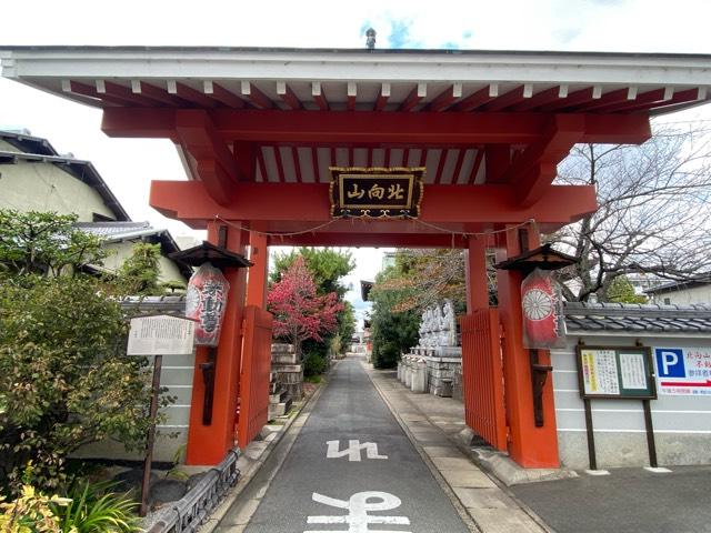 京都府京都市伏見区竹田浄菩提院町６７ 北向山不動院(山門)の写真2