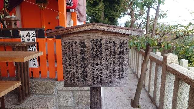義照稲荷神社(建勲神社末社)の参拝記録1