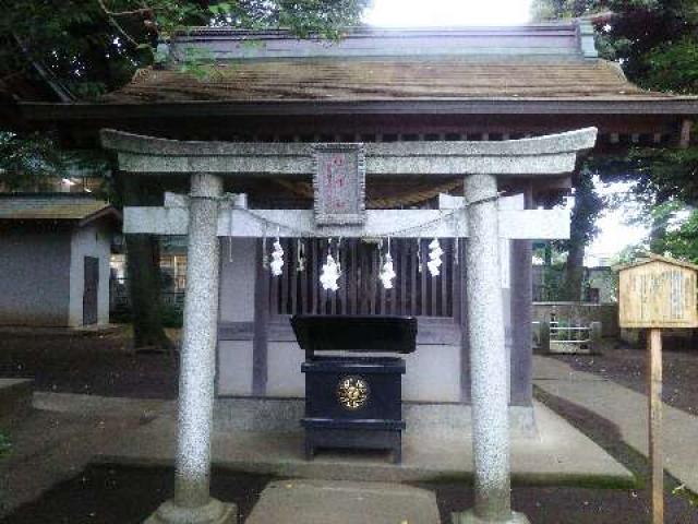 神奈川県相模原市中央区矢部2-7-15 祖神社（村富神社境内社）の写真1