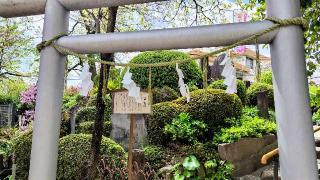 富士塚(鎮守氷川神社境内社)の参拝記録(オトギリルさん)