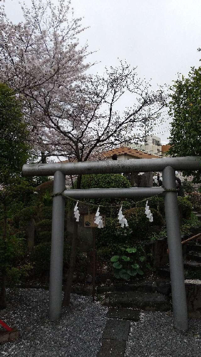 埼玉県川口市青木５丁目１８−４８ 富士塚(鎮守氷川神社境内社)の写真2