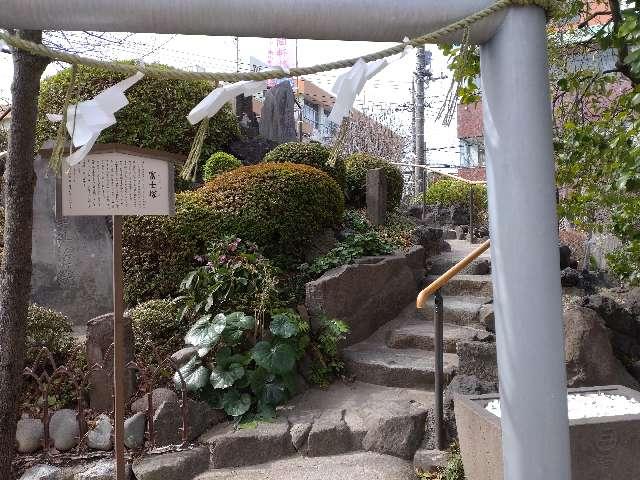 富士塚(鎮守氷川神社境内社)の参拝記録1