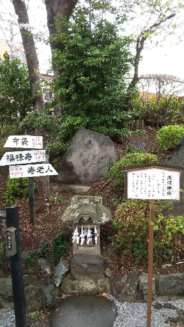 埼玉県川口市青木５丁目１８−４８ 浅間神社(鎮守氷川神社境内社)の写真2