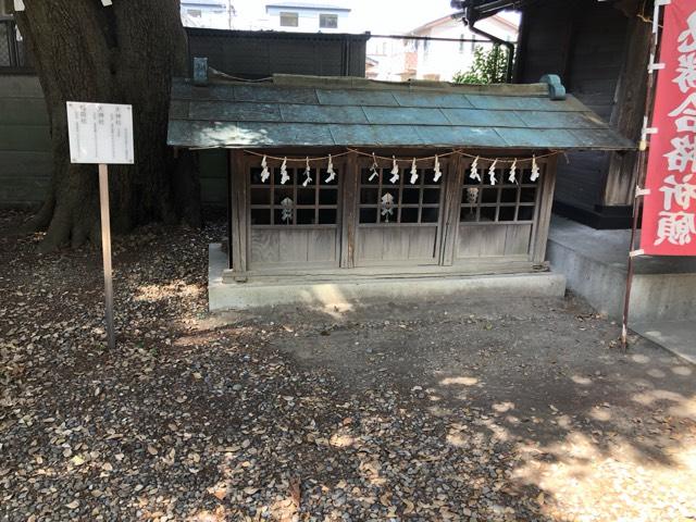 合祀社(上青木氷川神社境内社)の参拝記録1