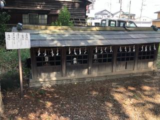 合祀社(上青木氷川神社境内社)の参拝記録(こーちんさん)