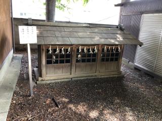 合祀社(上青木氷川神社境内社)の参拝記録(こーちんさん)