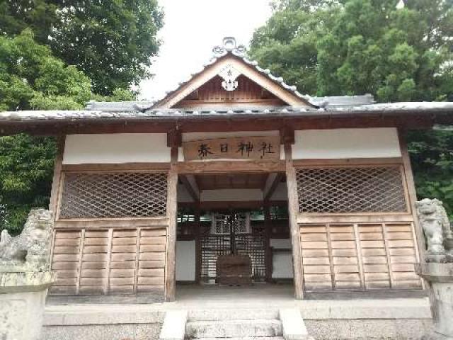 奈良県天理市三昧田町 春日神社 (三昧田町)の写真1