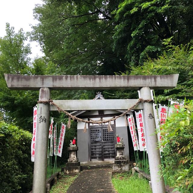 愛知県岡崎市市場町町裏 藤川稲荷神社の写真2