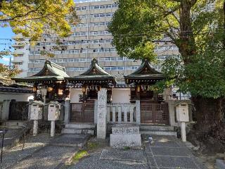 菅原神社、岩室神社(開口神社境内社)の参拝記録(こた６こじ６さん)