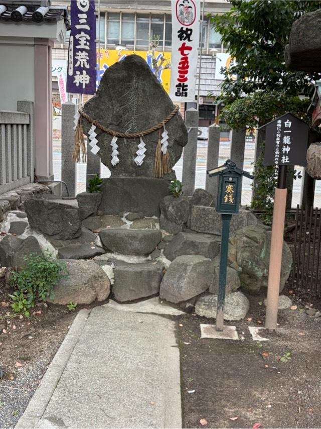 白一龍神社(開口神社境内社)の参拝記録4