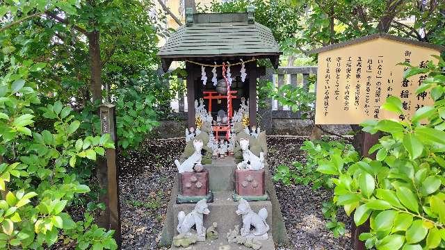 出世稲荷(朝日氷川神社境内社)の参拝記録1