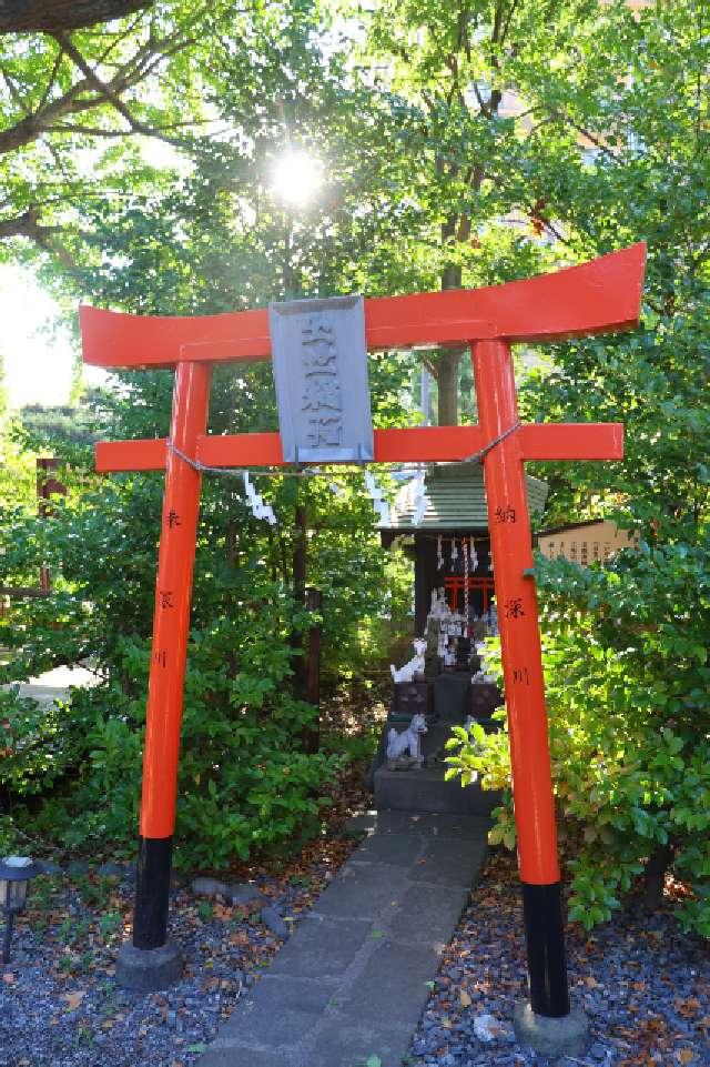 出世稲荷(朝日氷川神社境内社)の参拝記録1