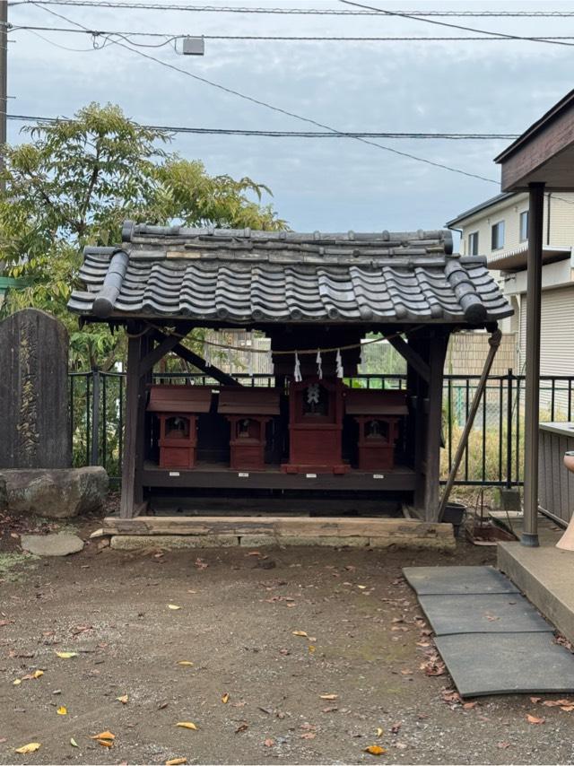 杓子社・天満宮・八雲社・神明社(指扇氷川神社境内社)の参拝記録2