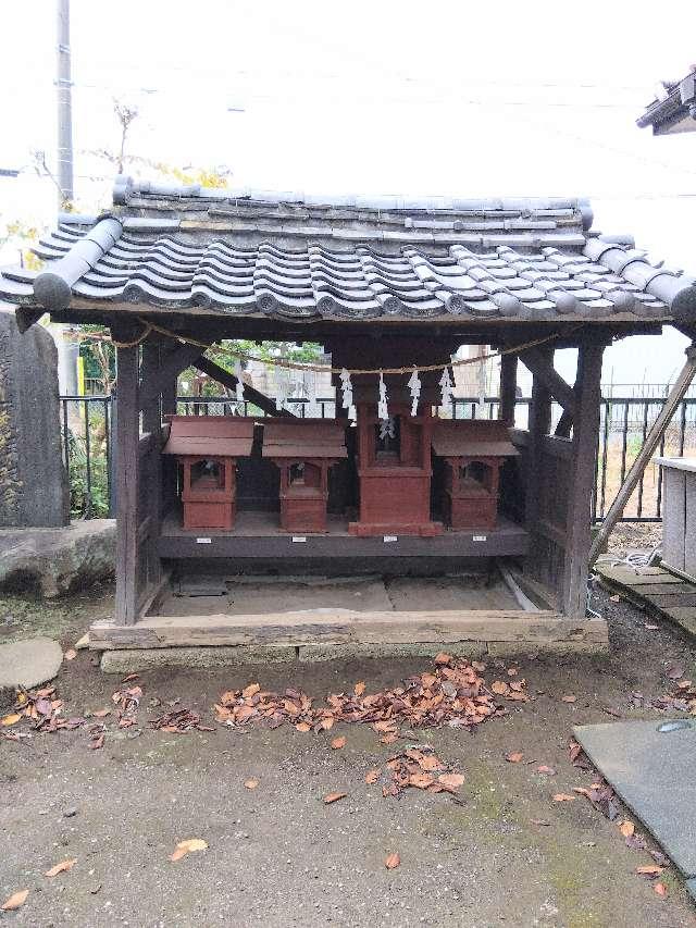 杓子社・天満宮・八雲社・神明社(指扇氷川神社境内社)の参拝記録1