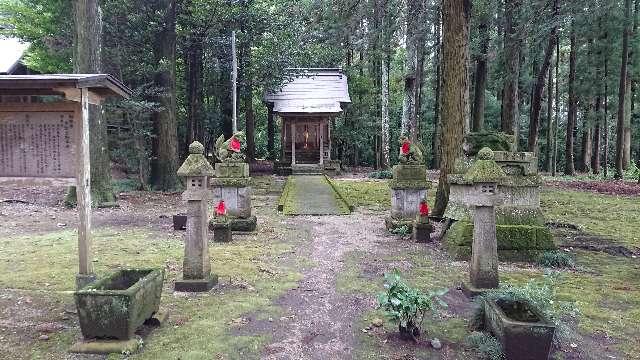 栃木県大田原市山の手2‐2039 大田原伏見稲荷神社（大田原神社境内社）の写真3